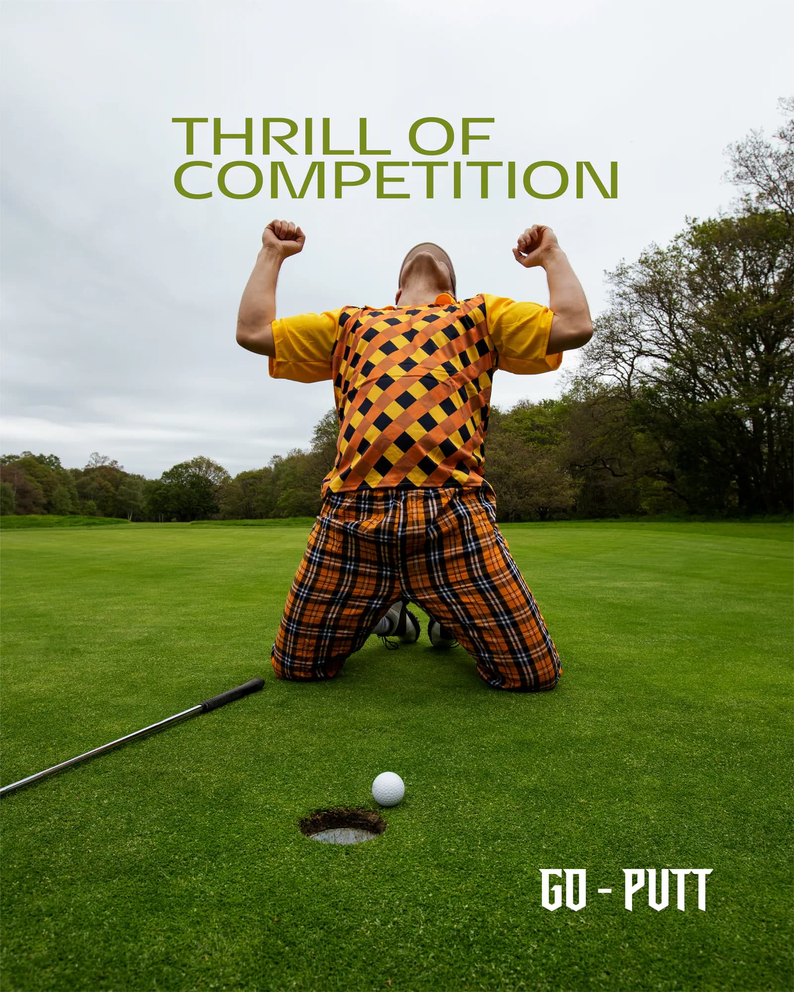 Campaign post built around the thrill of competition